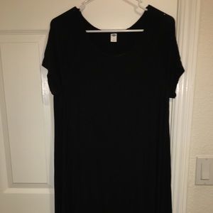 Black tshirt dress